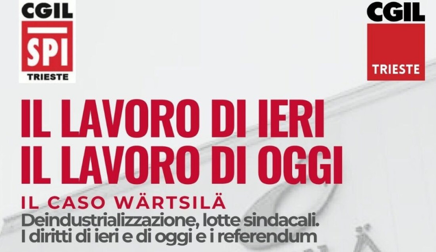Il lavoro di ieri il lavoro di oggi