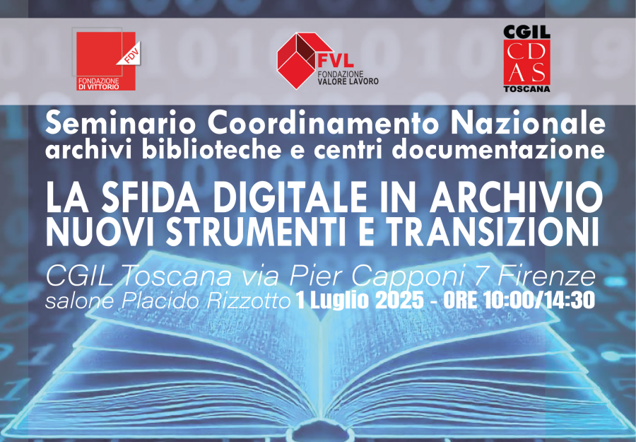 Seminario Coordinamento Nazionale archivi biblioteche e centri documentazione