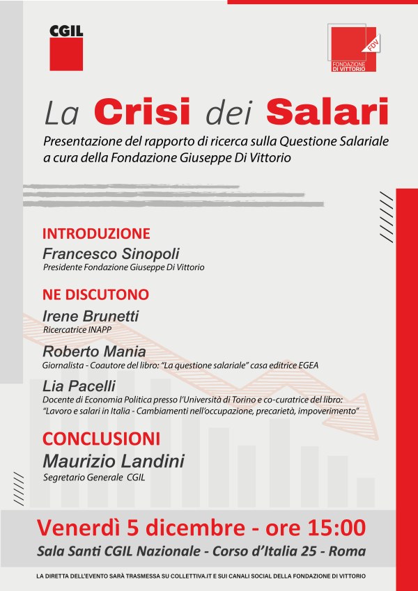 La crisi dei salari 