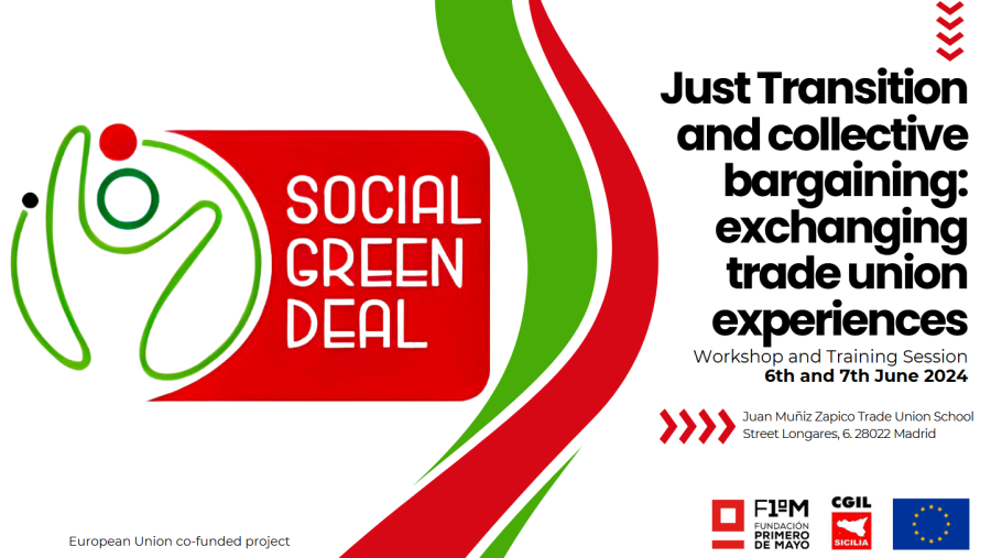 Workshop progetto europeo Social Green Deal