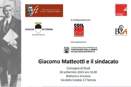 Convegno "Matteotti e il sindacato"