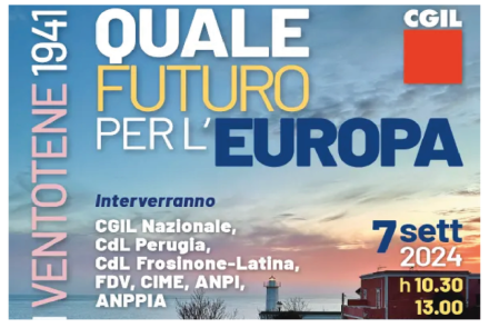 "Quale futuro per l'Europa"