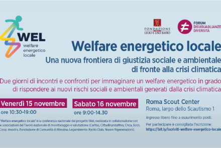 Welfare energetico locale. Una nuova frontiera di giustizia sociale e ambientale di fronte alla crisi climatica”