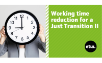 Trade union workshop “Working time reduction for a Just Transition ”